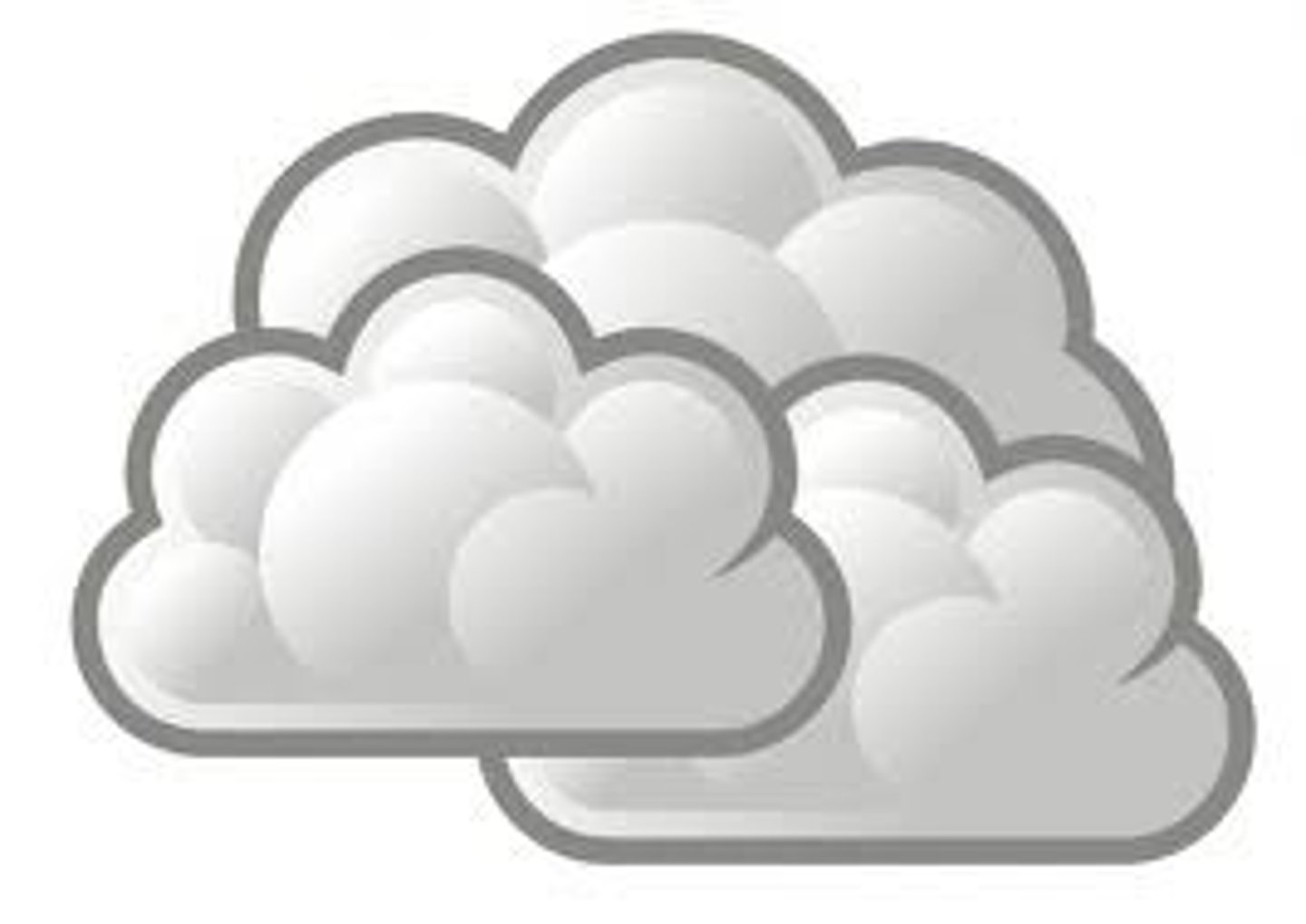 <p>It's cloudy, it is going to be cloudy</p>