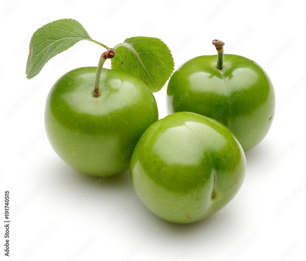 <p>Green Plums</p>