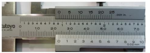 <p>Main Scale:</p><p>Vernier Scale:<br>Measurement:</p>