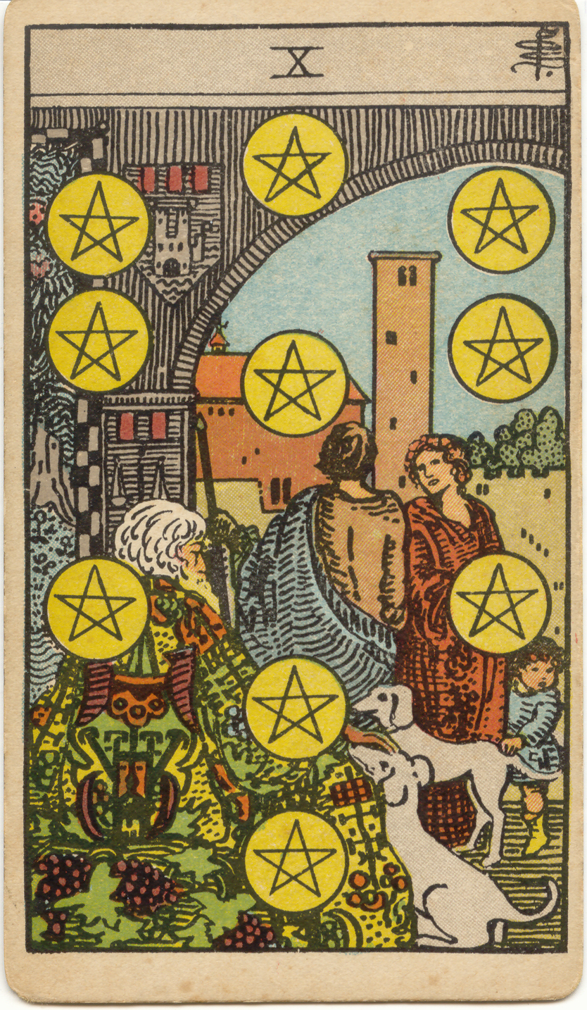 <p>Ten of Pentacles</p>