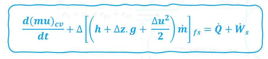 <p>Mass balance - dm/dt = min- mout</p>
