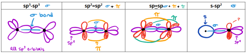 <p><strong>______________ bonds:</strong> Made of <strong>1 sigma bond</strong> and <strong>0 pi bonds</strong>.</p>