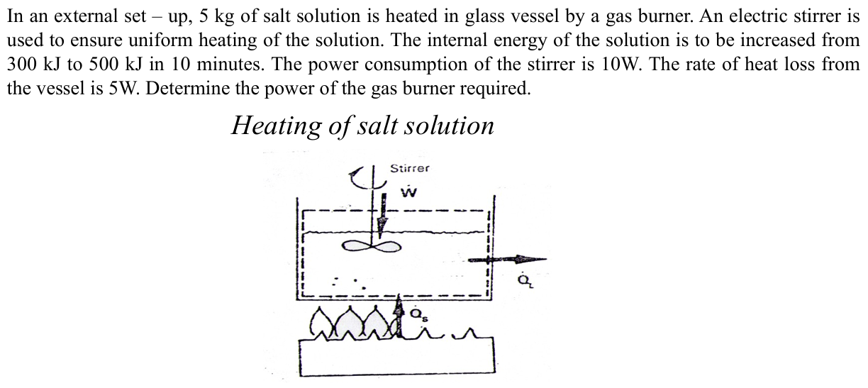 <p>Closed System: Energy Balance</p>