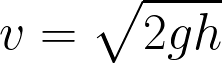 <p>Toricelli’s Formula</p>
