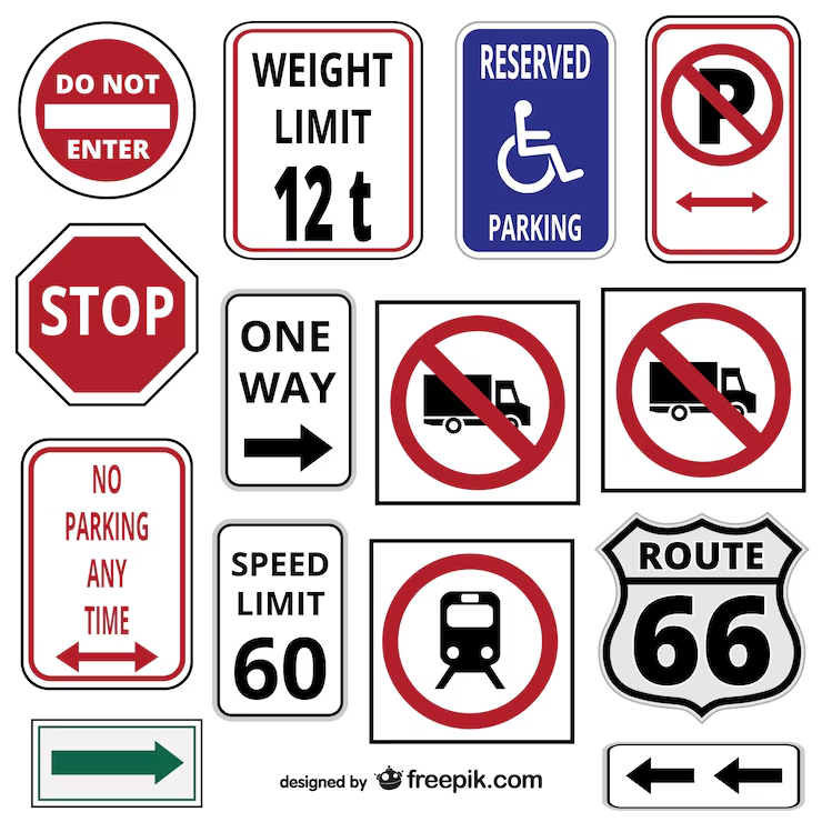 <p><span><strong>notice displaying information or instructions</strong></span></p><p>The road ____ indicated a sharp turn ahead.</p><p>The warning ____ was hard to miss.</p><p>A ____ at the entrance welcomed visitors.</p>