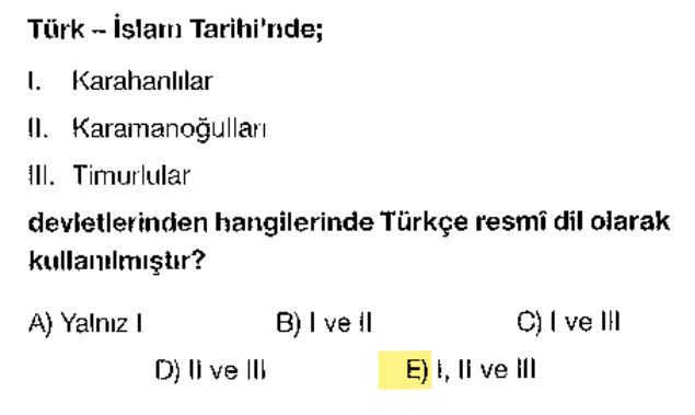 <p>Her üç devlet de milli kimliklerini koruyarak Türkçeye büyük önem vermiş ve resmi/edebi yazışmalarda Türkçeyi tercih etmişlerdir.</p>