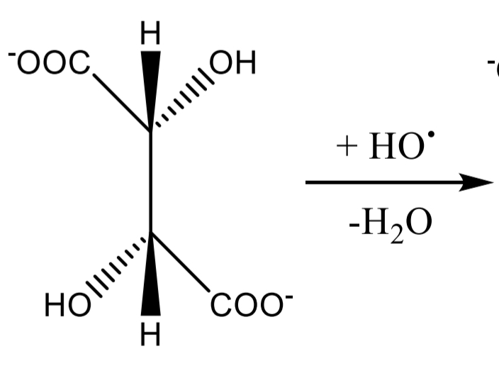 <p>Tartaric acid Identification: Fenton reaction Step 2</p>