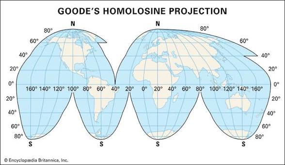 <p>Goode’s Projection</p>