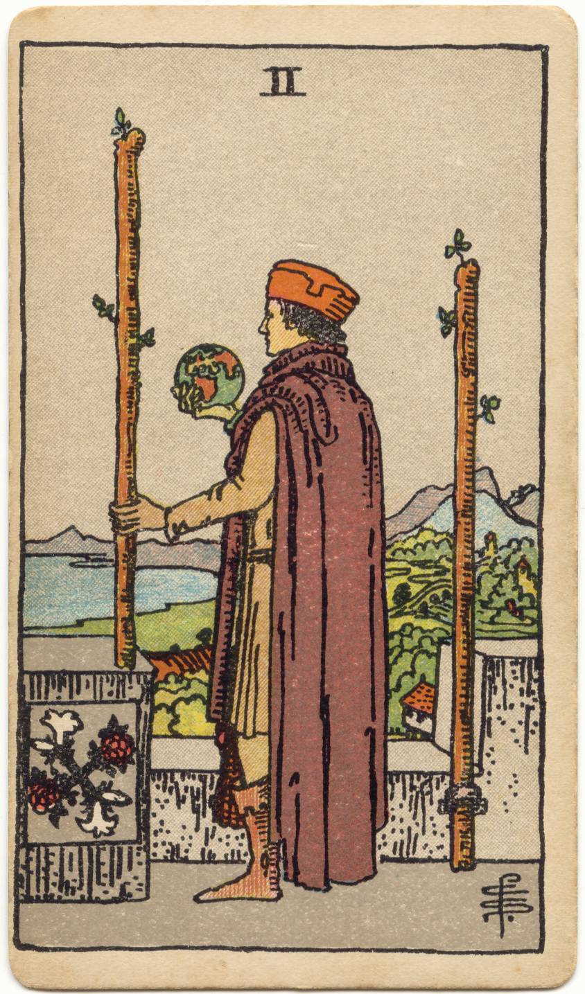 <p>Two of Wands</p>