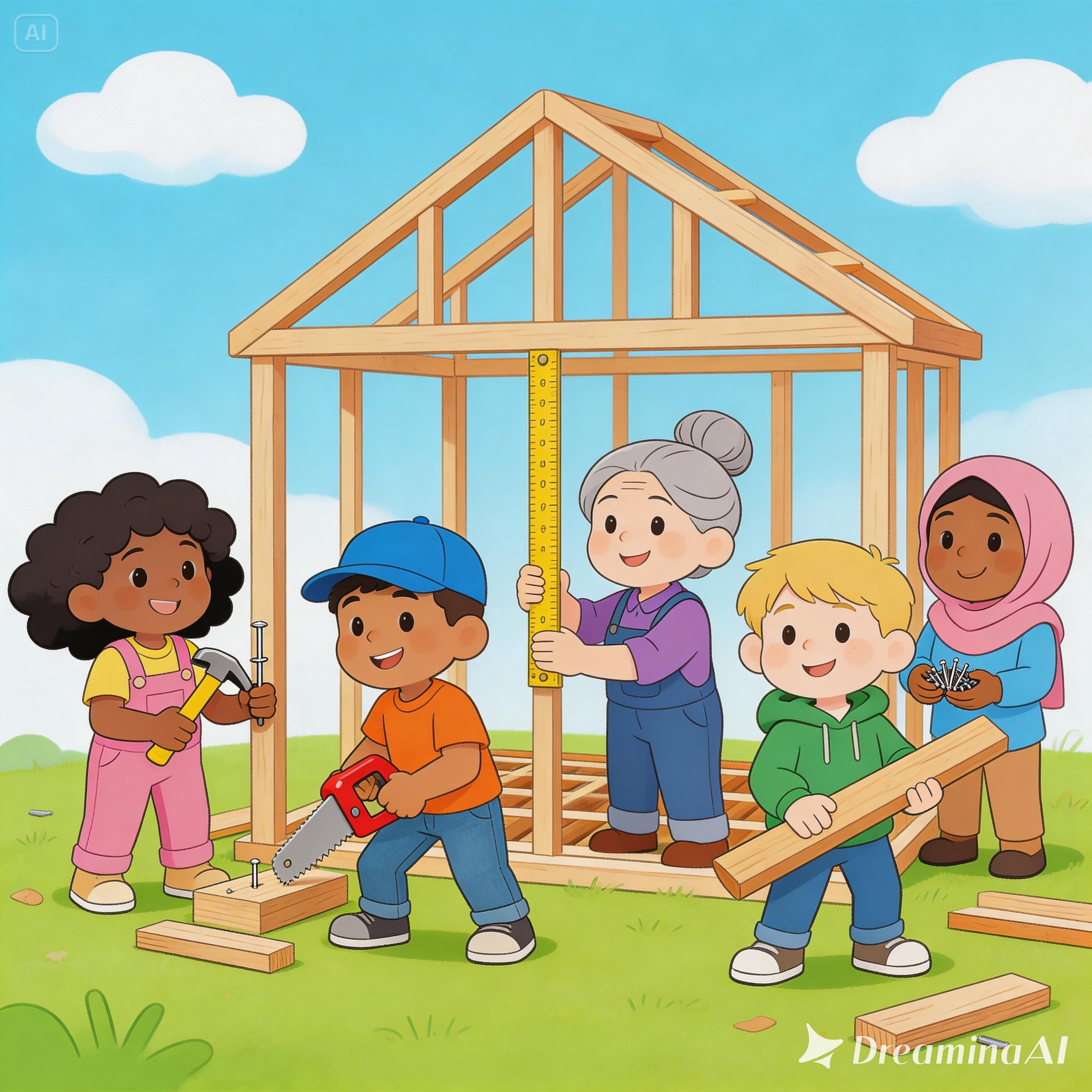 <p><span>Build houses</span></p>