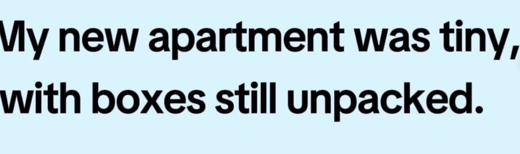<p>Крошечный, очень маленький </p><p></p><p><span>My new apartment was tiny, with boxes still unpacked.<br>= Моя новая квартира была крошечной, с коробками, которые всё ещё не были распакованы</span></p>