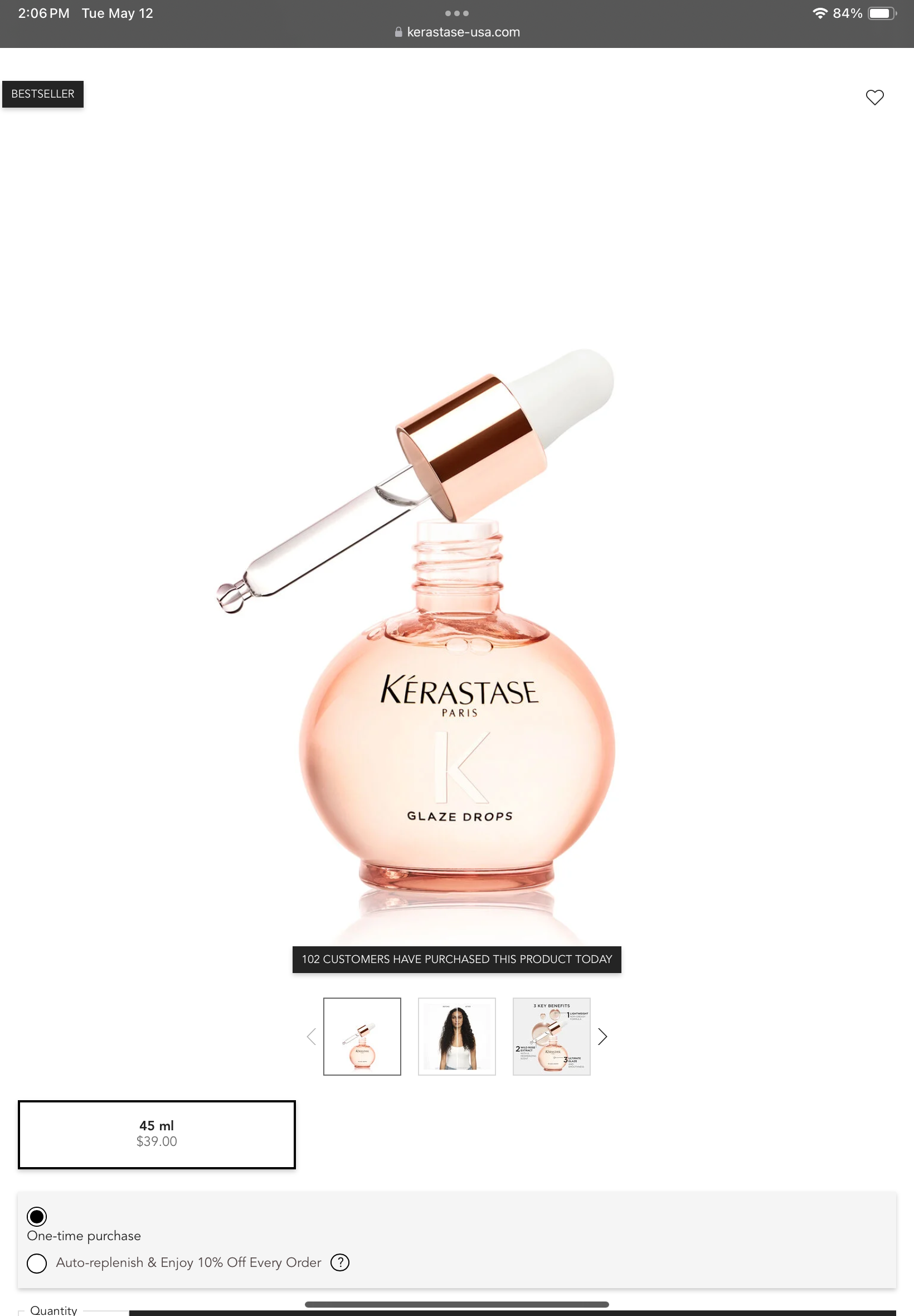 <p>Gloss absolu glaze drops</p>