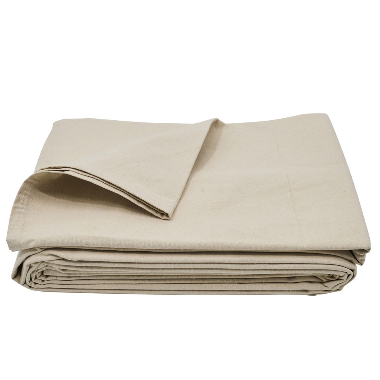 <p>Protective covering made of disposable paper or plastic or reusable canvas or cotton, used to shield surfaces from paint, dust, and debris.</p>