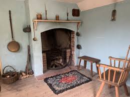 <p>far from the hearth</p>