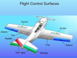 <p>A movable control surface on an aircraft wing used to control roll</p>