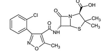 <p>[PENICILLINIASE-RESISTANT PENICILLINS / ANTISTAPHYLOCOCCAL PENICILLINS]</p><p>a. Methicillin</p><p>b. Nafcillin</p><p>c. Oxacillin (OXA)</p><p>d. Cloxacillin (CLX)</p><p>e. Dicloxacillin (DCX)</p>