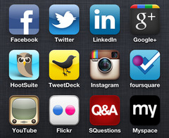 <p>social media</p>