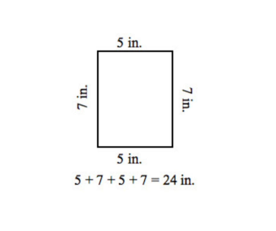 <p>The distance around a figure.</p>