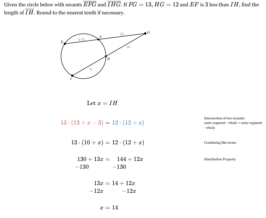 <p><span style="font-family: KaTeX_Main, "Times New Roman", serif; line-height: 1.2; font-size: 1.21em;"><em>x </em>= 14</span></p>