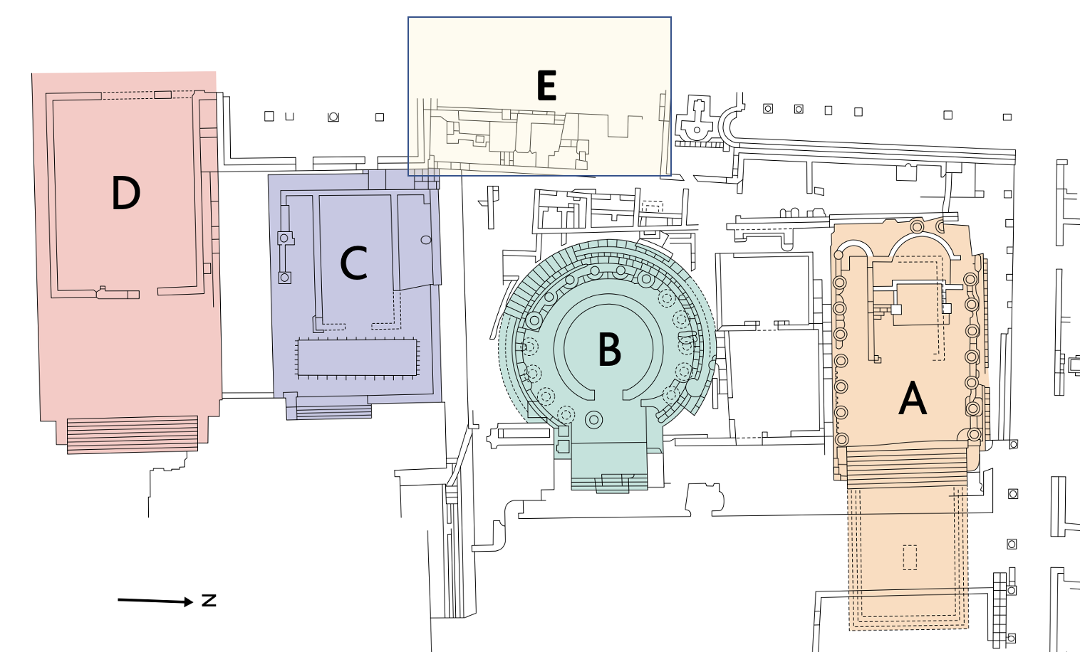 <p><strong>When</strong>: Early 4th/3rd BC - 1st century BC</p><p><strong>Where</strong>: Rome</p><p><strong>Why</strong>: 4 Republican era temples. Temple A - Temple of Juturna, Temple B - circular tholos temple, dedicated to Fortuna(?), Temple C - oldest (3rd c BC), Temple D - Biggest, dedicated by marcus aemilius lepidus, Temple E - added after all these, gathering place for political meetings of pompeii. Caesar gets killed in this one. </p><p>Argentina = silver </p>