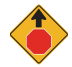 <p>Stop Sign Ahead</p>