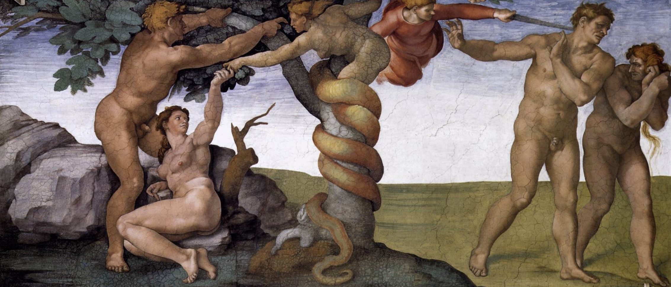 <p>The Fall and the Expulsion from the Garden</p>
