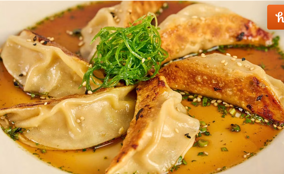 <p>Asian Dumplings Pan-Fried in the Classic Tradition. Served with Our Soy-Ginger Sesame Sauce</p>