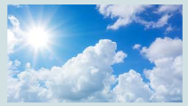 <p>What kind of weather is associated with an area of high pressure?</p>