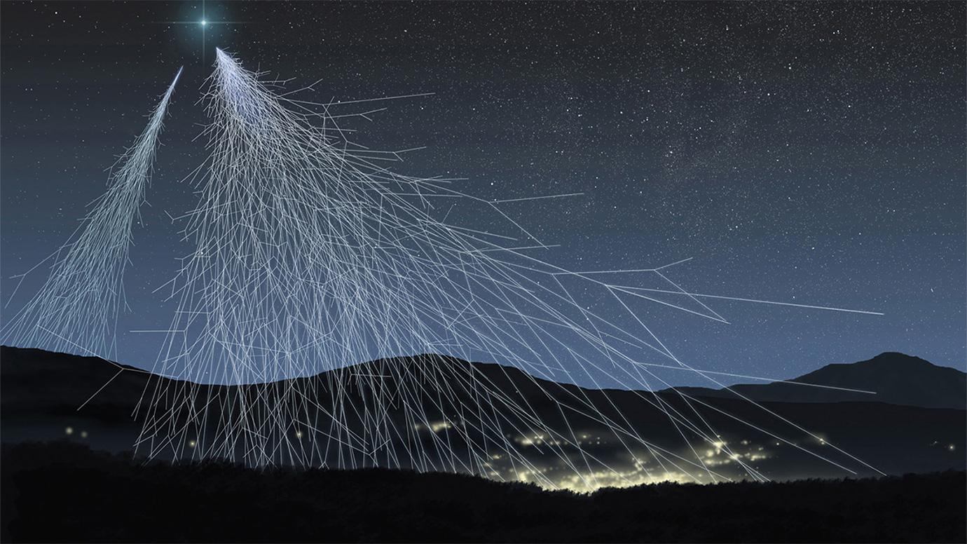 <p>Extremely fast, high energy radiation coming from outside the solar system and Milky Way Galaxy, originating from exploding stars and black holes.</p>