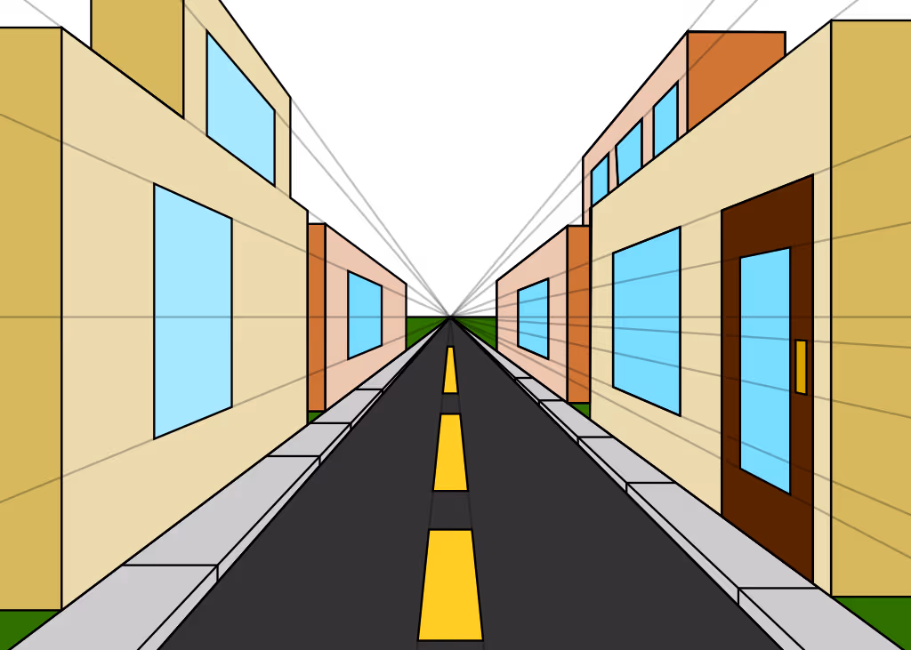 <p>who invented linear perspective</p>