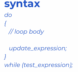 <p>Firstly, execute the body then condition check ; is exit controlled</p>