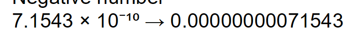 <ol><li><p>Identify the exponent</p></li><li><p>Expand the power of ten to move exponent</p></li></ol><p></p>