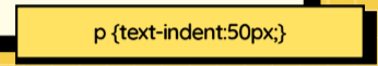 <p>Text Indentation</p>