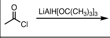 <p>What will these reactants do to an acyl chloride? </p>