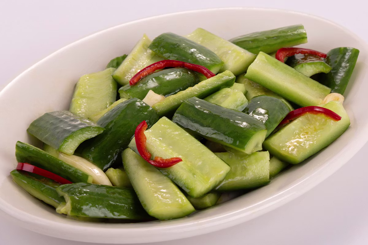 <p>Asian Cucumber Salad</p>