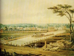 <p>An artificial waterway for irrigation or for transportation.</p>