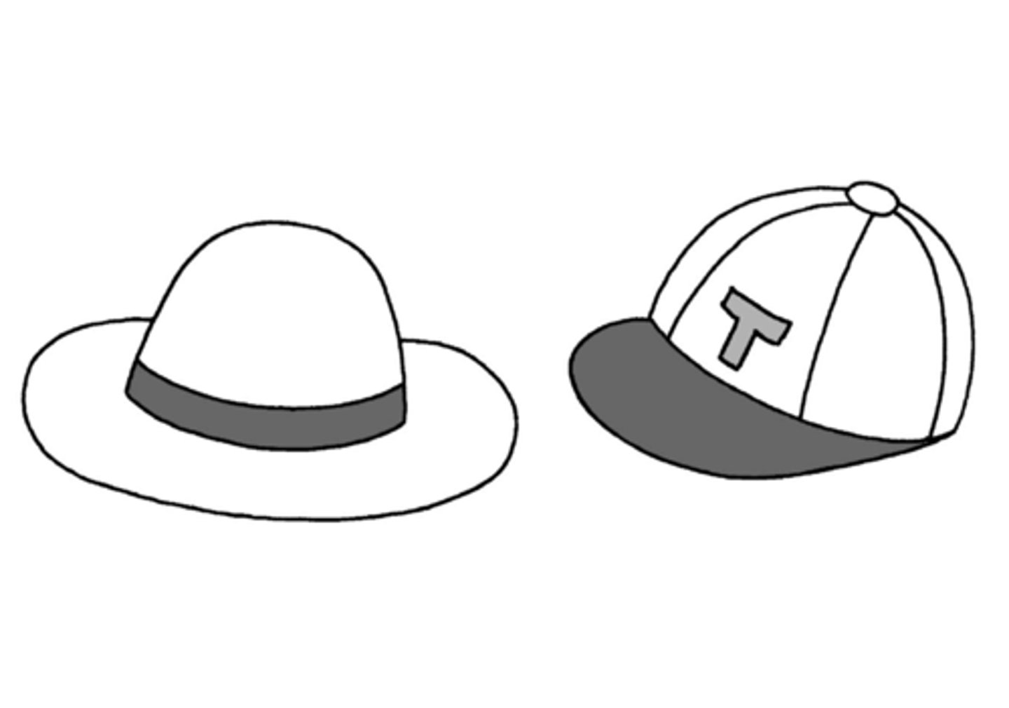 <p>cap; hat</p>