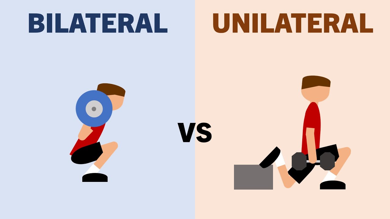 <p>Unilateral = Relating to/occurring on/affecting only ONE SIDE of body/structure</p><p>Bilateral = Relating to/occurring on/affecting only BOTH SIDE of body/structure</p>