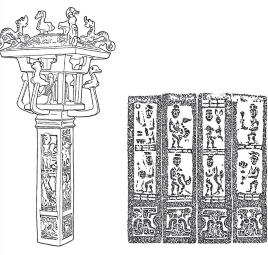 <p>Xiadu Bronze Pole (Hebei)</p>