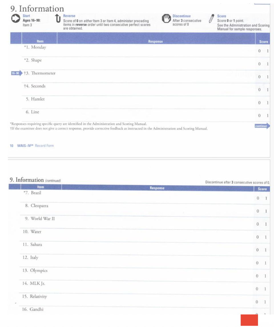 <ul><li><p><strong><mark data-color="purple" style="background-color: purple; color: inherit;">Answers questions that address a broad range of general knowledge topics</mark></strong></p></li><li><p><strong><mark data-color="purple" style="background-color: purple; color: inherit;">It designed to measure an examinee’s ability to acquire, retain &amp; retrieve general factual knowledge topics</mark></strong></p></li></ul><p></p>
