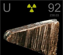 <p>Metal used as a fuel for nuclear reactors.</p>