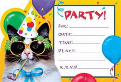 <p>asking someone to join in or take part in something.</p>