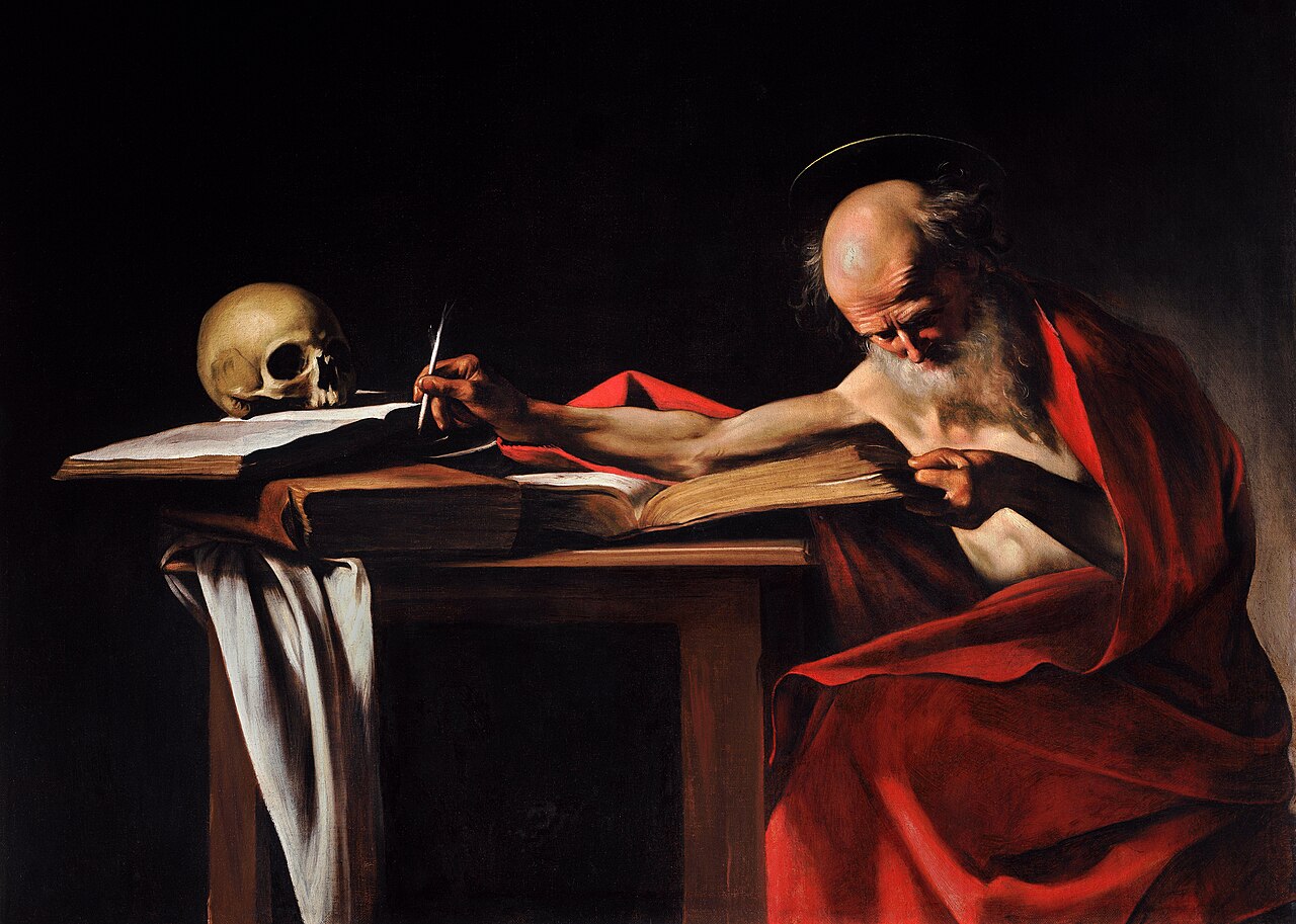 <p>St. Jerome Writing</p>