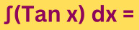 <p>integral of: </p>
