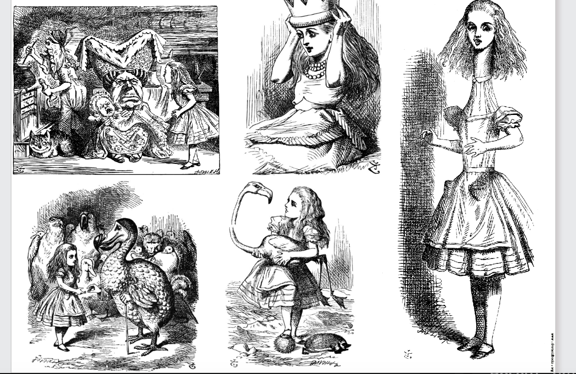 <p>Alice and wonderland guy</p>