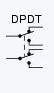 <p><strong>Breaking down the naming: "___P___T"</strong></p><ul><li><p><strong>P = Pole</strong> = the number of <em>independent circuits</em> the switch controls (how many separate "arms" or moving contacts there are)</p></li><li><p><strong>T = Throw</strong> = the number of positions <em>each pole</em> can connect to (how many places each arm can land)</p></li></ul><p class="font-claude-response-body break-words whitespace-normal">So "DPDT" = <strong>D</strong>ouble <strong>P</strong>ole, <strong>D</strong>ouble <strong>T</strong>hrow.</p>
