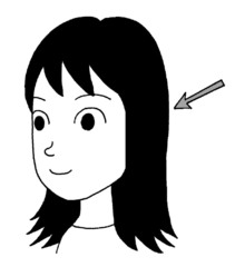 <p>tóc</p>