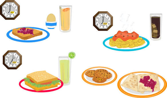 <p>n. Breakfast lunch dinner</p>