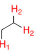 <p>When a hydrogen (environment) is adjacent to 2 protons this creates 3 energy levels: up, up; up, down (and down, up); down, down</p><p>The central energy level contains 2 equivalent states (up, down and down, up) and therefore the peak has twice the magnitude of the other 2 (it’s twice as likely to occur)</p><p>This gives 3 peaks, a triplet, with a ration of 1:2:1</p>