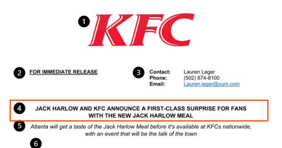 <p>What is the purpose of the headline?</p>